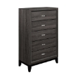 Picture of 31" Gray finish Faux wood Chest