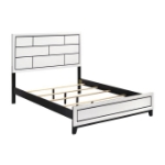 Picture of White Finish Faux wood Full Bed