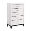 Picture of 31" White Finish Faux wood Chest