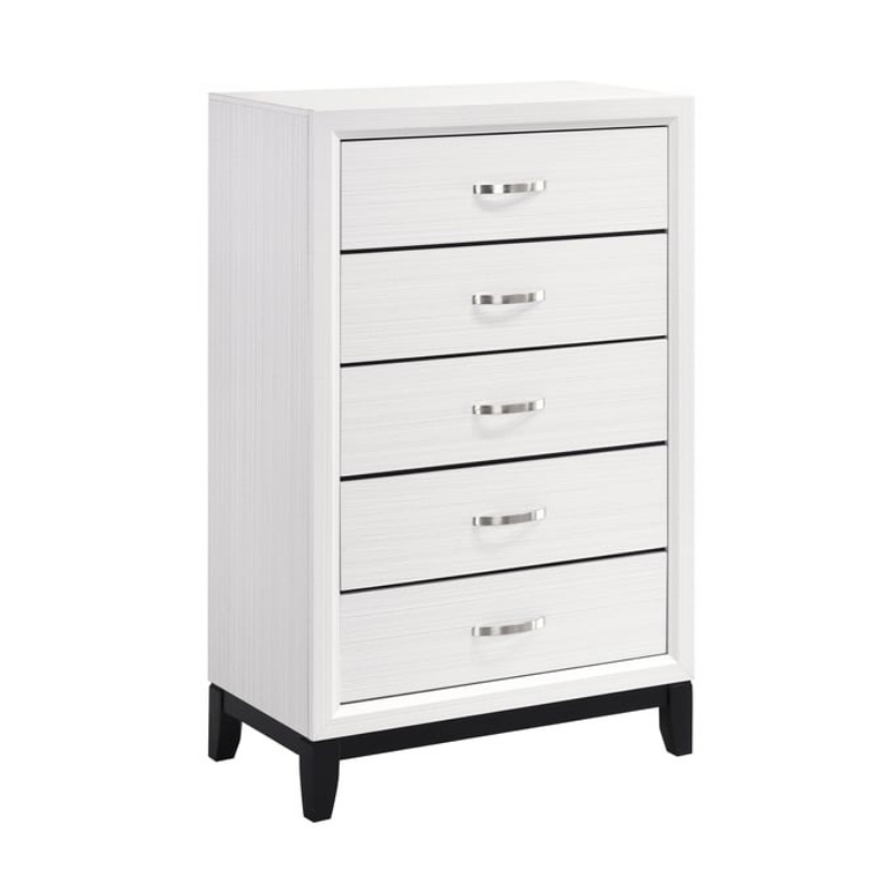 Picture of 31" White Finish Faux wood Chest