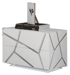 Picture of Solid Wood 2 drawers Nightstand