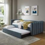Picture of Velvet Twin Daybed With Trundle