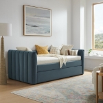 Picture of Velvet Twin Daybed With Trundle