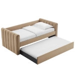 Picture of Velvet Twin Daybed With Trundle