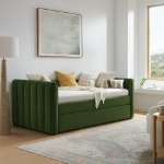 Picture of Velvet Twin Daybed With Trundle