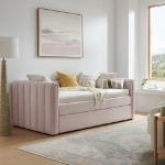 Picture of Velvet Twin Daybed With Trundle