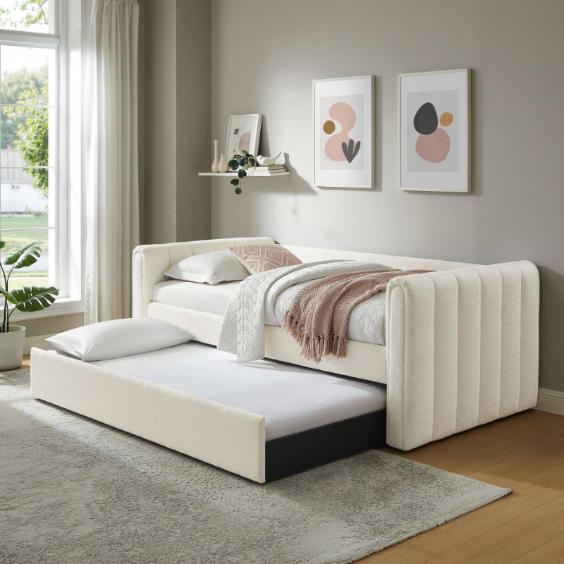 Picture of Twin Daybed With Trundle in Cloud