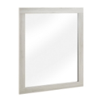 Picture of White oak and Gray Finish Dresser and Mirror