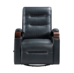 Picture of Faux leather Swivel Glider Reclining Chair
