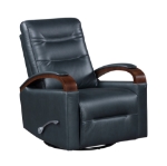 Picture of Faux leather Swivel Glider Reclining Chair