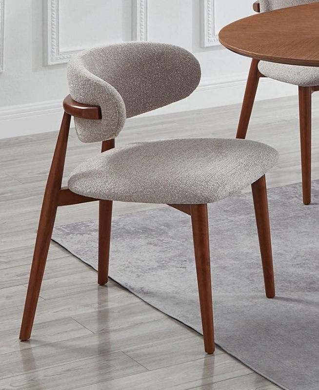 Picture of Modern Side Chair w/ Solid Wood Frame