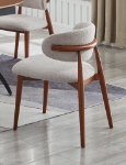 Picture of Modern Side Chair w/ Solid Wood Frame