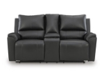 Picture of Faux Leather Sofa, Loveseat and Reclining Chair