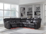 Picture of Leather 2-Piece Reclining Sectional