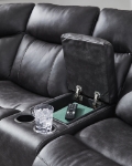 Picture of Leather 2-Piece Reclining Sectional