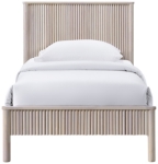 Picture of Natural or Brown Twin Solid Wood Bed