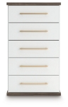 Picture of 31.14"W x 52.72"H Five Drawer Chest