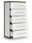 Picture of 31.14"W x 52.72"H Five Drawer Chest