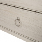 Picture of Natural Oak Dresser and Mirror with Felt-Lined Top Drawer