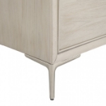 Picture of 38"W x 54"H Natural Oak or Espresso Chest with Felt-Lined Top Drawer