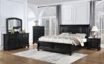 Picture of White, Cherry, Black or Grey Dresser And Mirror