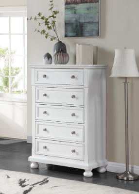 Show details for 36"L X 53"H White, Cherry, Black or Grey Chest Picture of 36"L X 53"H White, Cherry, Black or Grey Chest