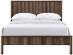 Picture of Brown Full Solid Wood Bed