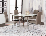 Picture of Mushroom or Charcoal Chair - Chrome Frame
