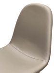 Picture of Mocha or Charcoal Polyurethane Chair - Chrome Frame