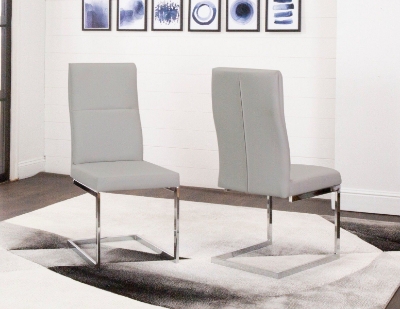 Show details for Light Gray Polyurethane Chair Picture of Light Gray Polyurethane Chair