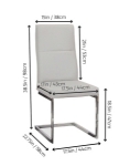 Picture of Light Gray Polyurethane Chair