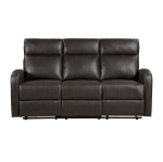 Picture of Faux Leather Double Reclining Sofa, Loveseat and Reclining Chair