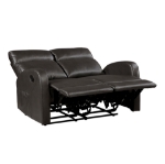 Picture of Faux Leather Double Reclining Sofa, Loveseat and Reclining Chair
