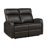 Picture of Faux Leather Double Reclining Sofa, Loveseat and Reclining Chair