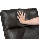 Picture of Faux Leather Double Reclining Sofa, Loveseat and Reclining Chair