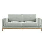 Picture of 81 inch Fabric Sofa in Ivory, Mist and Pewter Roscoe