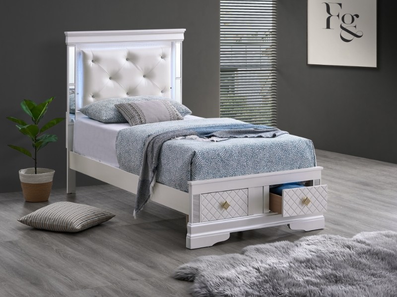 Picture of Twin Bed with Drawer