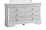 Picture of Six Drawer Dresser and Mirror