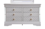 Picture of Six Drawer Dresser and Mirror