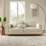 Picture of Fabric Sofa, Loveseat and Chair in Toast and Espresso