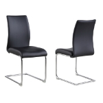 Picture of Black PU Finish Chair