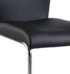 Picture of Black PU Finish Chair