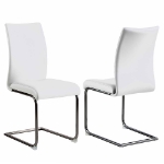 Picture of White PU Finish Chair