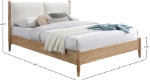 Picture of Upholstered Full Bed