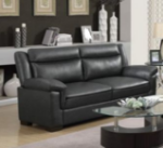 Picture of Bonded Leather stationary sofas