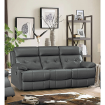 Picture of Dark Gray genuine leather sofa