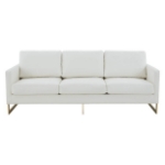Picture of Gold Frame Leather Full Size Sofa