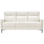 Picture of Top Grain Genuine Leather Sofa in White