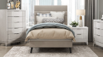 Picture of 39", 44", 48" and 54" Beige Microfiber Bed