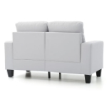 Picture of Faux Leather Loveseat